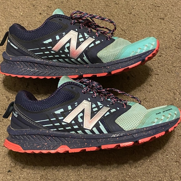 New Balance Shoes - New Balance Womens Nitrel v1 FuelCore Trail Running Shoes WTNTRCA1 Aqua Size 7